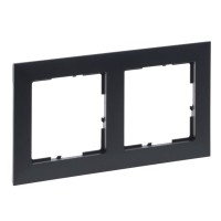 Рамка 2-постова Legrand SUNO (графіт) 721552