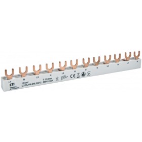 Шина живлення ETI IZ 10/L1NL2NL3N/12 3P+N 0,21м Fork 12 модулів (2921268)