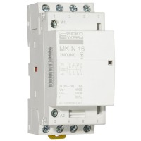 Модульний контактор Аско-Укрем MK-N 4P 16A 2NO+2NC (A0040030028)
