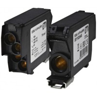 Розподільчий блок ETI EDBJ-1x70-4x25/B 192A 1000V AC/1500В DC чорний (1102445)