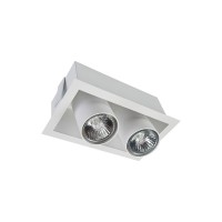 Точечный светильник Nowodvorski 38938 Eye mod GU10 2x35W IP20 Wh