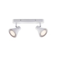 Світильник поворотний, спот Nordlux 45770101 Eik GU10 2x35W IP20 білий
