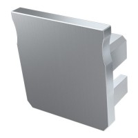 Заглушка Lumines для Y без отвору срібло