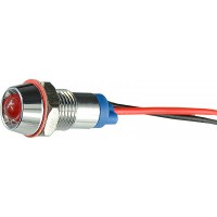 Сигнальная арматура Аско-Укрем AС22C-8 24В AC/DC красная (A0140030213)