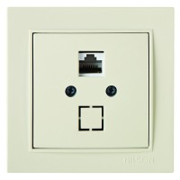 Розетка Nilson Thor кремова комп'ютерна CAT5e RJ45 ( 27121044 )
