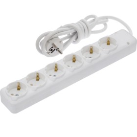 Шестимісний подовжувач NE-AD 3020-5 з з/к 5м