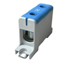 Клемма Promfactor FT 1Р Cu:16-95мм²/ Al:16-95мм² синяя FT1095N