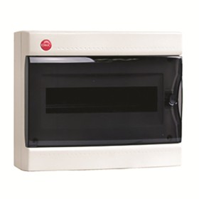 Настінний щит 18 мод. з дверцятами RAL9001 Ram Base, DKC