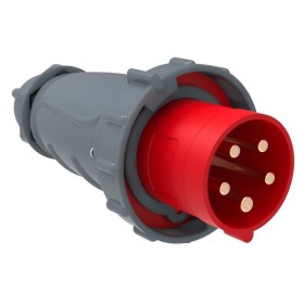 Силовая вилка TNSy 0342 PRO 3Р+PЕ 63А 380В IP67 (TNSy5502490)