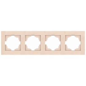 Рамка ELBI VEGA Colorline латте 4-на ( 510-014110-228 )