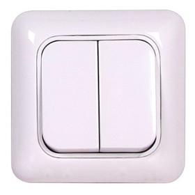 Двухклавишный выключатель E.Next 10А 250В (205)