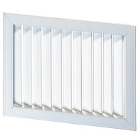Решетка Vents НУН 200х200 белая