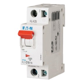 Автоматический выключатель Eaton Moeller PL7-C10/1N