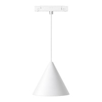 Магнітний трековий світильник Kloodi KDMG-CONE90 6W 3K WH LED 480Lm IP20 білий