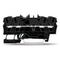 Прохідна клема Wago 2002-1405 для Ex e II до 120 ° C (чорна)