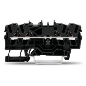 Проходная клемма Wago 2002-1405 для Ex e II до 120°C (черная)