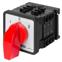 Перемикач щитовий E.NEXT 8437-200 LK25/3.323-SP/45 3p 1-0-2 25А