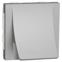 Накладка Schneider Electric NU386230 для вывода кабеля из розетки 16А 2М (алюминий)