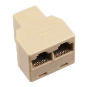 Проходной адаптер TNSy cat.5Е UTP тип RJ45+2 RJ45 (TNSy5503259)