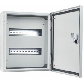 Навісний металевий корпус Аско-Укрем UBox 24 модулі IP54