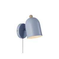 Бра, настінний світильник Nordlux 2412671006 Gaston E27 1x15W IP20 блакитний
