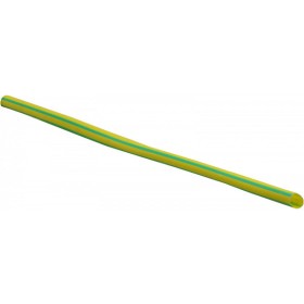 Термоусаджувальна трубка Аско-Укрем Ø6,0/3,0 жовто-зелена 1м (A0150040043)