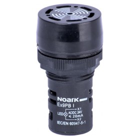 Зуммер NOARK Ex9PB I k 24В AC/DC черный (105689)