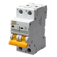 Автоматический выключатель UEC SB-M8 2P 32A C 4,5кA (MCB45-2-032-C)