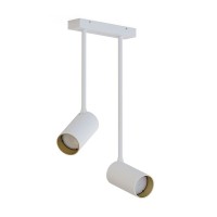 Світильник поворотний, спот Nowodvorski 7672 Mono long GU10 2x10W IP20 Білий