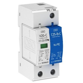 Ограничитель перенапряжений OBO Bettermann (5094650) Тип II V20-C 1+NPE-280