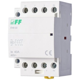 Модульний контактор F&F ST40-22 220В 40А