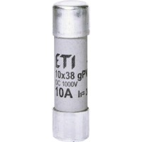 Запобіжник ETI 002625075 CH 10x38 gPV 10A 1000V (30kA)