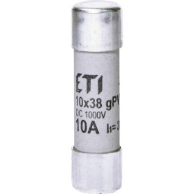 Запобіжник ETI 002625075 CH 10x38 gPV 10A 1000V (30kA)