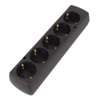 Колодка удлинителя SEZ GN-570S CZ 5 гнезд с заземлением