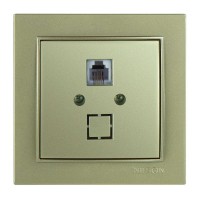 Розетка Nilson Thor золото телефонна ( 27151040 )