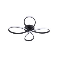 Люстра Goldlux 331816 Fiore LED 1x42W 4000K 5000Lm IP20 черная