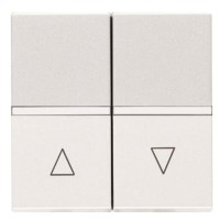 Выключатель жалюзи ABB Zenit 2CLA224400N1101 N2244 BL (белый)