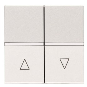 Вимикач жалюзі ABB Zenit 2CLA224400N1101 N2244 BL (білий)