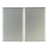 Клавіші для 2-клавішних вимикачів нержавіюча сталь Berker K.5