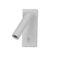 Бра, настінний світильник Italux WL-46376-1-WH Nova LED 1x2.5W 3000K 153Lm IP20 білий