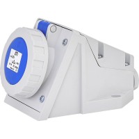 Настінний силовий роз'єм ETI 004482043 EZH-3232 IP67 (32A 230V 2P+PE)