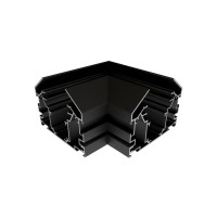 Соединитель угловой Oledim 7771556 OL441 48V для шинопровода натяжного потолка (гарпун) черный