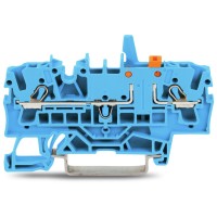 Размыкаемая клемма Wago 2002-1674 Topjob S (синяя)