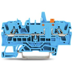 Клема, що розмикається Wago 2002-1674 Topjob S (синя)