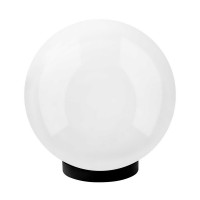 Светильник садово-парковый Violux SFERA 250мм белый 40W Е27 IP44 ( 500130 )