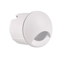 Светильник для подсветки лестницы/коридора Goldlux 313676 Q1 Led 1x3W 4000K 40Lm IP44 WH