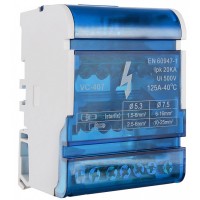 Нульова шина Аско-Укрем VC-407 в корпусі 4x7 отворів (A0150120020)