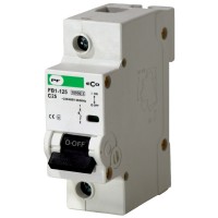 Автоматичний вимикач Promfactor ECO FB1-125 1P C 25A 10кА (FB1C10025)