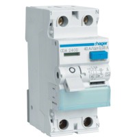 Пристрій захисного відключення Hager CDA240D 40A 30мА 6кА тип A 2P