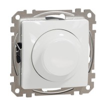Поворотний світлорегулятор Schneider Electric Sedna Design & Elements RC 3-370 Вт білий SDD111501